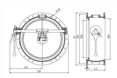 Manual Double Link Sealing Valve